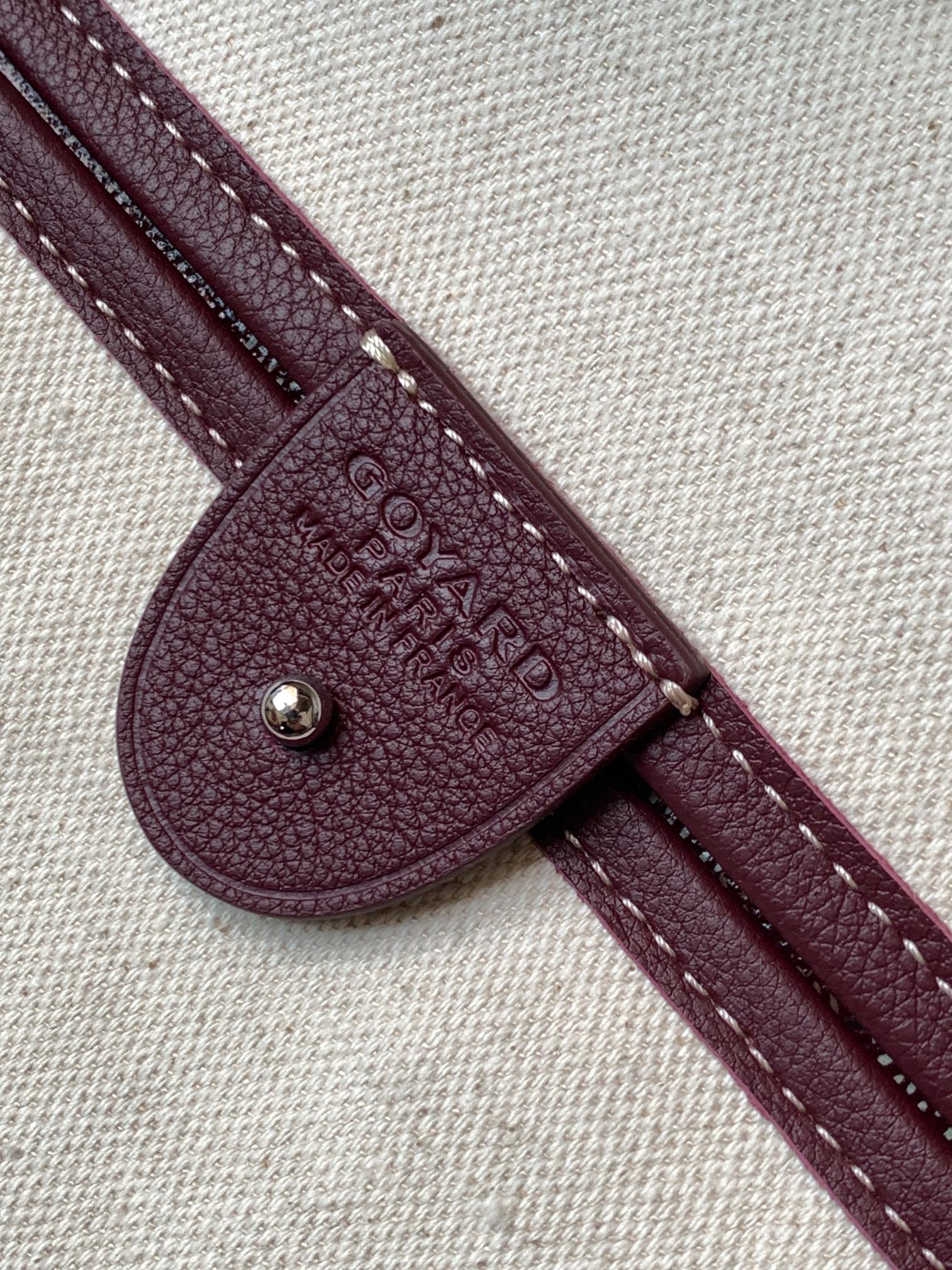 Artois GM Tote Bag In Burgundy